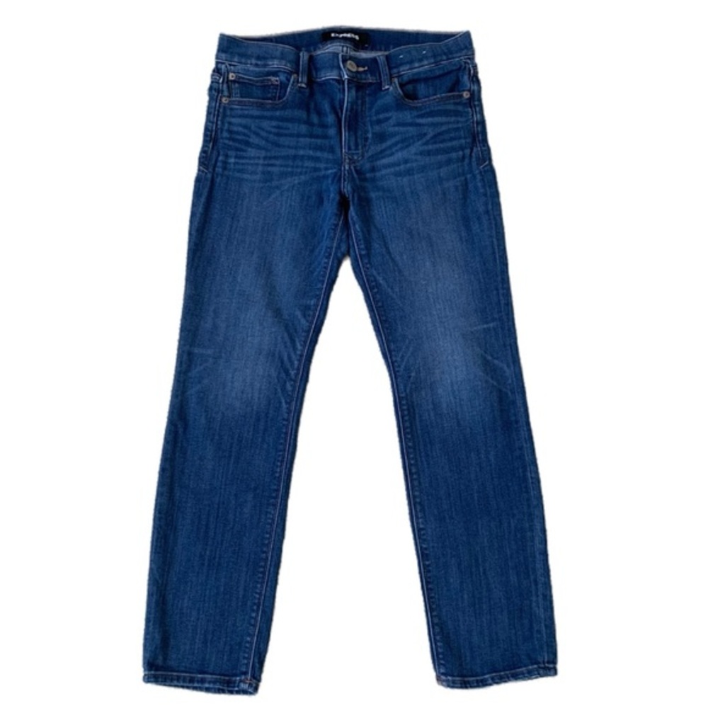 Express Jeans Mediym Wash Blue Jeans – Size 6S